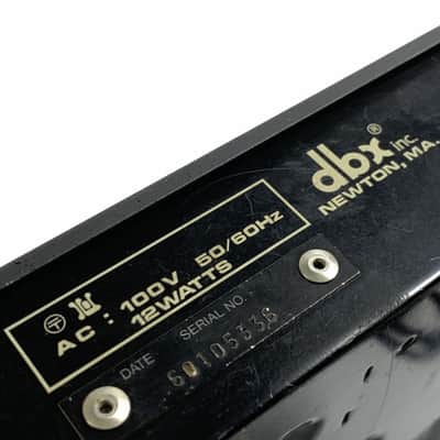 dbx 160X Compressor / Limiter 2000s - Black TGHM image 9