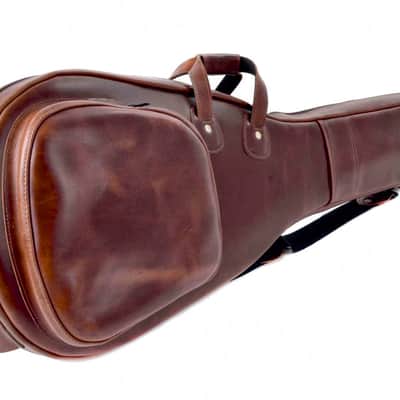 Guitar Gig Bag - Gibson Les Paul - Leather - Glenn Cronkhite image 1