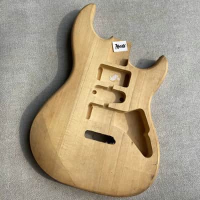Basswood Strat Style Guitar Body image 1