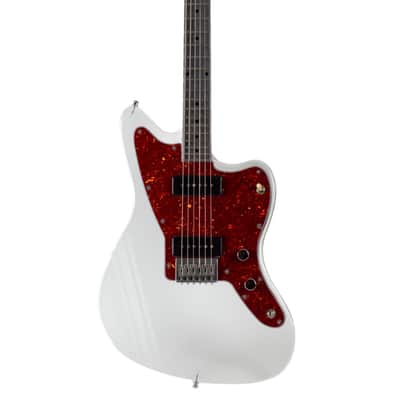 New EGC Series Five Asymmetrical Acrylic and Aluminum Guitar w/Etched Competition Stripe #3466 image 7