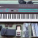 Yamaha DX7 Programable Algorithm with RAM Data & 2 Voice Cartridges & Pedals
