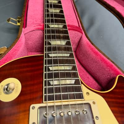 Gibson Custom Shop 60th Anniversary '60 Les Paul Standard Reissue V2 #001797 2020 - Tomato Soup Burst image 8