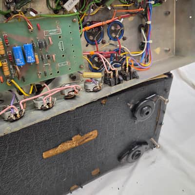Marshall JMP 2203 Mk2 Master Model Lead 100-Watt Guitar Amp Head 1976 - Black (C013-A9) image 21