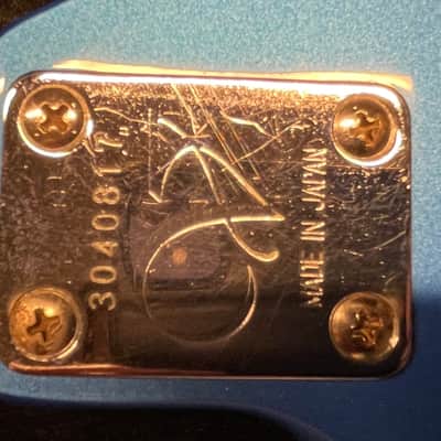 1983 Vantage (Matsumoku) MIJ X-88 Bass - fully restored in custom Lake Placid Blue w/HSC image 10
