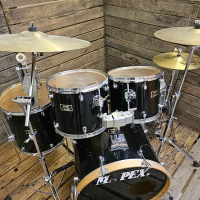 Drum Kit Mapex 1990s Venus Complete, Black USED! RKVEN140426 image 3