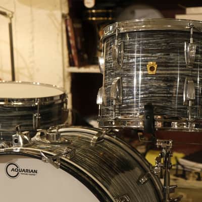 Ludwig Super Classic 22/13/16 Blue Oyster Pearl Late 60s/Early 70s image 1