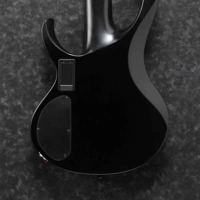 Ibanez BTB625EX-BKF Iron Label BTB Electric Bass 5-String - Black Flat image 5