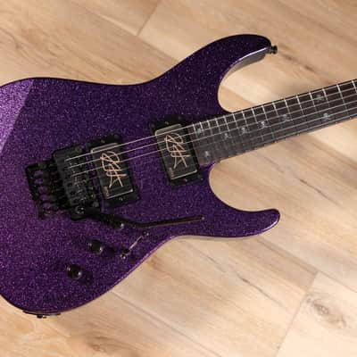ESP KH-2 Kirk Hammett Signature Custom Shop Guitar – Purple Sparkle image 9