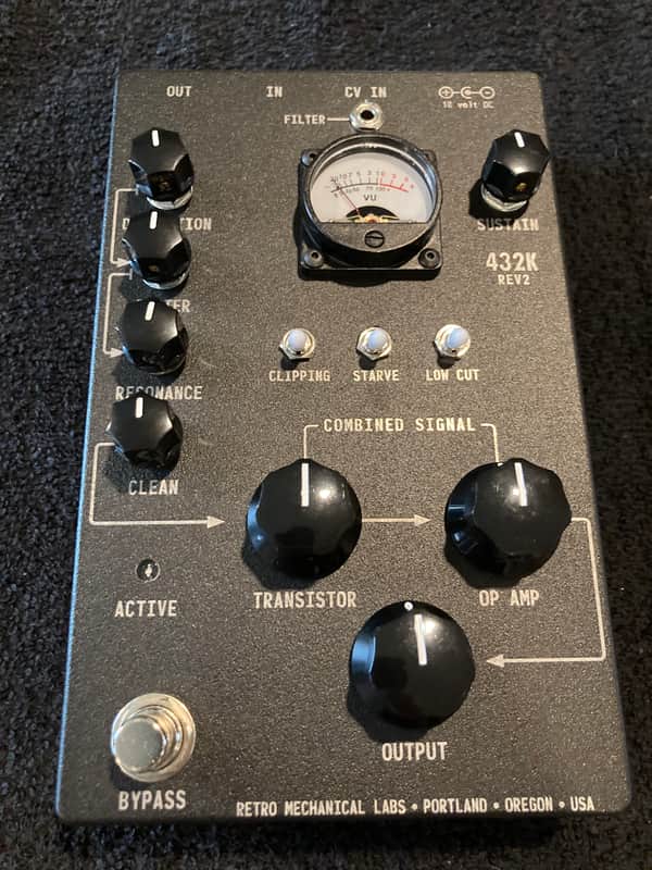 Retro Mechanical Labs 432k rev2 distortion box - Brown image 1