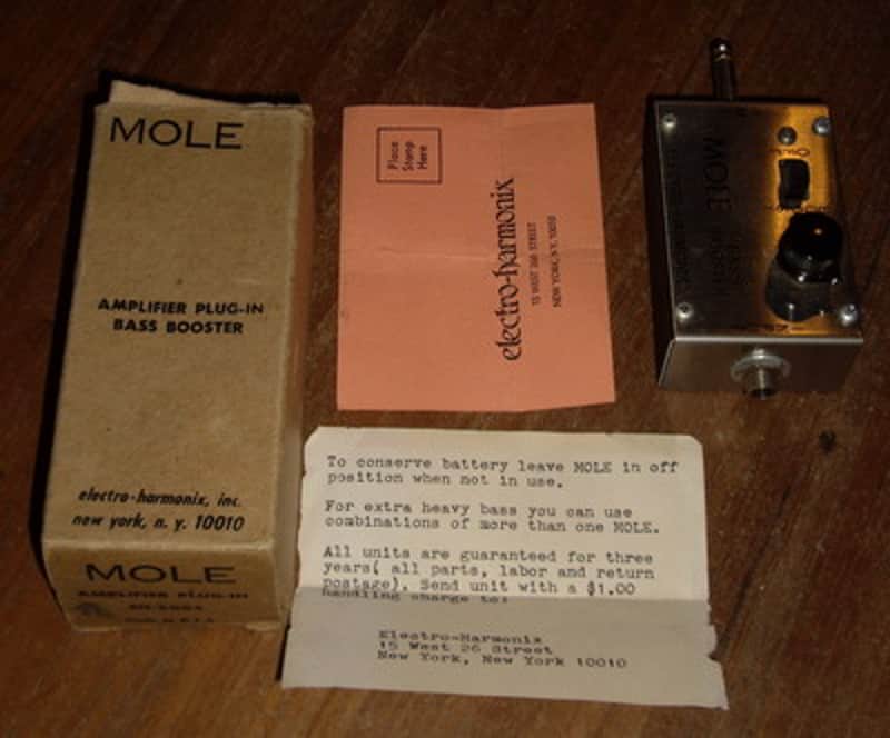Electro Harmonix Mole Bass Booster 1970 image 1