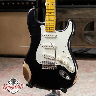 Nash S-57 Electric Guitar - Black with Hardshell Case image 1