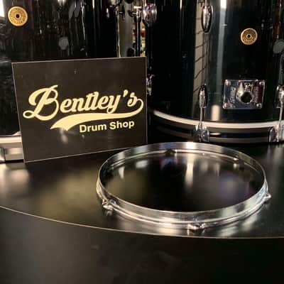 Vintage 50's Gretsch 13" Chrome over Brass Stick Chopper Hoop (Rm4) image 1