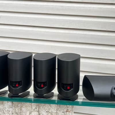 Klipsch Quintet PM Silver HT-SK6 Home Theater Speaker Set 4 Satellites + Center image 5