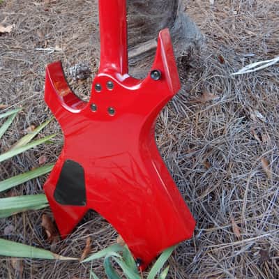 B.C. Rich Warlock Hate 7 Blood Red Mick Thomson Slipknot image 6