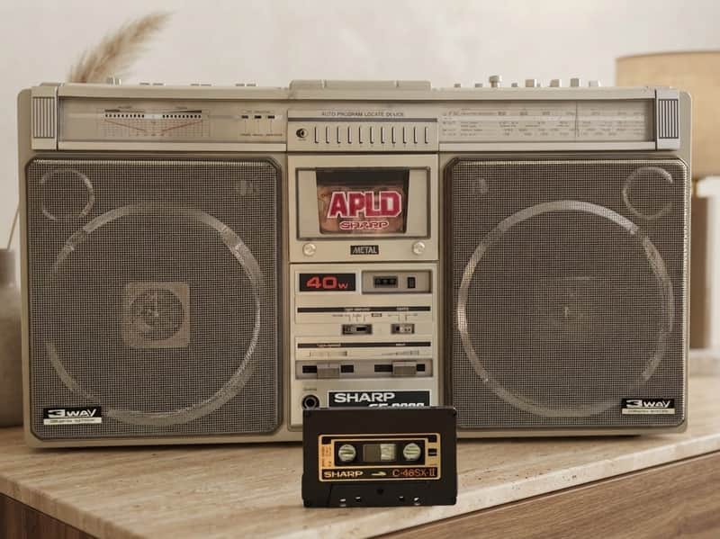 Sharp 9696H Rare Vintage Boombox Tested Stereo Hi-Fi Analog Warranty image 1
