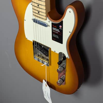 Fender Limited Edition American Performer Telecaster- Timber Series 2024 - Honey Burst image 5