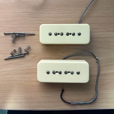 PRS P90 Cream Soapbar Pickup Set - Cream 2010's image 3