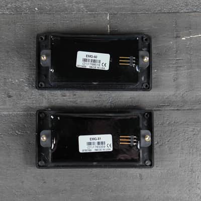 EMG 81 / EMG 60 Active Humbucker Pickup Set image 2