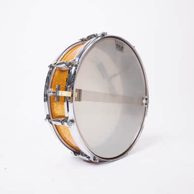 VINTAGE GRETSCH ROUND BADGE 14"x 4" MAPLE GS-14" x 4" image 10