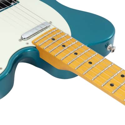 Vola Guitars Vasti MC Ocean Turquoise Metallic image 6