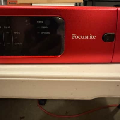 Focusrite RedNet 5 Pro Tools HD Bridge Dante Audio Interface 2010s - Red image 5