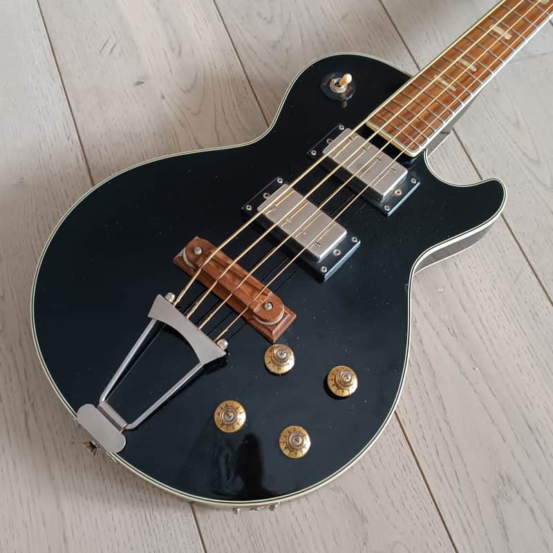 Jedson 2350B Single Cutaway Bass 1971 - 1974 - Black image 1