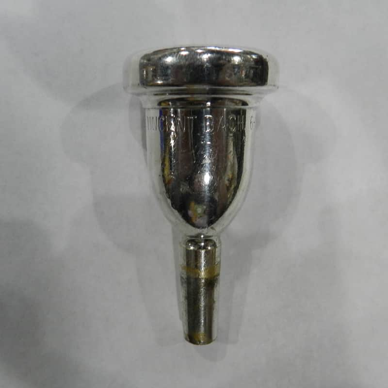 Bach Megatone Trombone Small Shank Mouthpiece 6 1/2 AL image 1