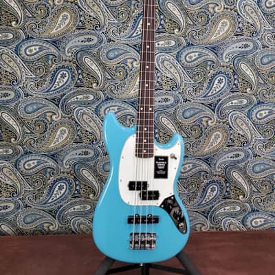 Fender Player Series II Mustang Bass Aquatone Blue image 2
