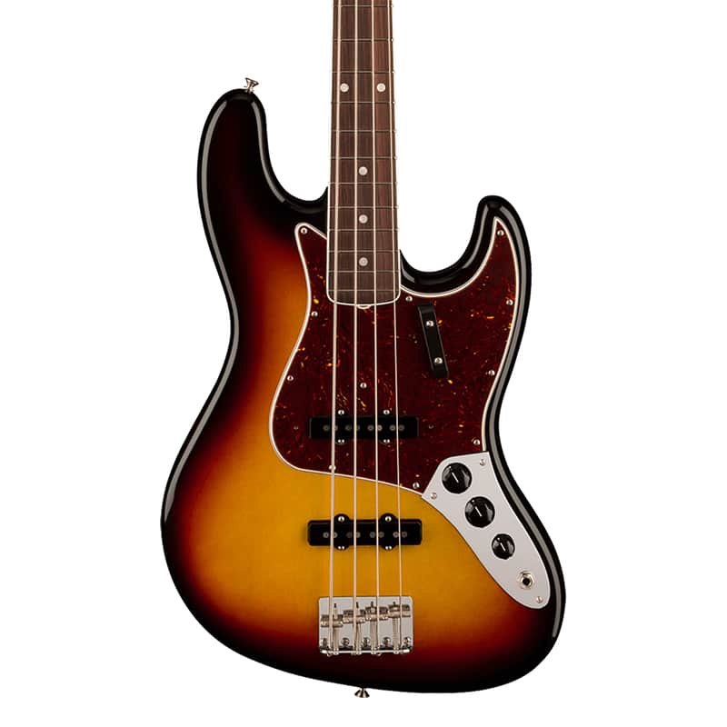 Fender American Vintage II 1966 Jazz Bass - Rosewood Fingerboard, 3-Color Sunburst image 1