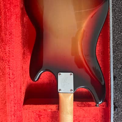 Fender Mustang Bass left handed 1975 mega rare image 17