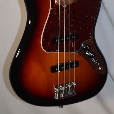 Fender American Standard Jazz Bass Rosewood 3-Tone Sunburst with gig bag 2010 image 2