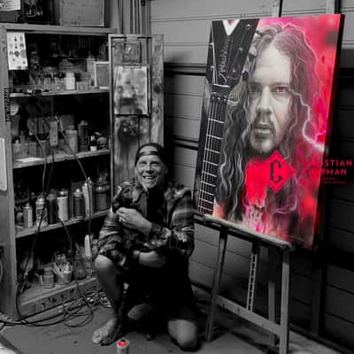 Dimebag Darrell original ART image 2