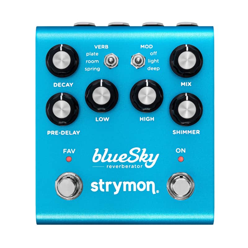 New Strymon blueSky V2 Reverberator Guitar Effects Pedal image 1