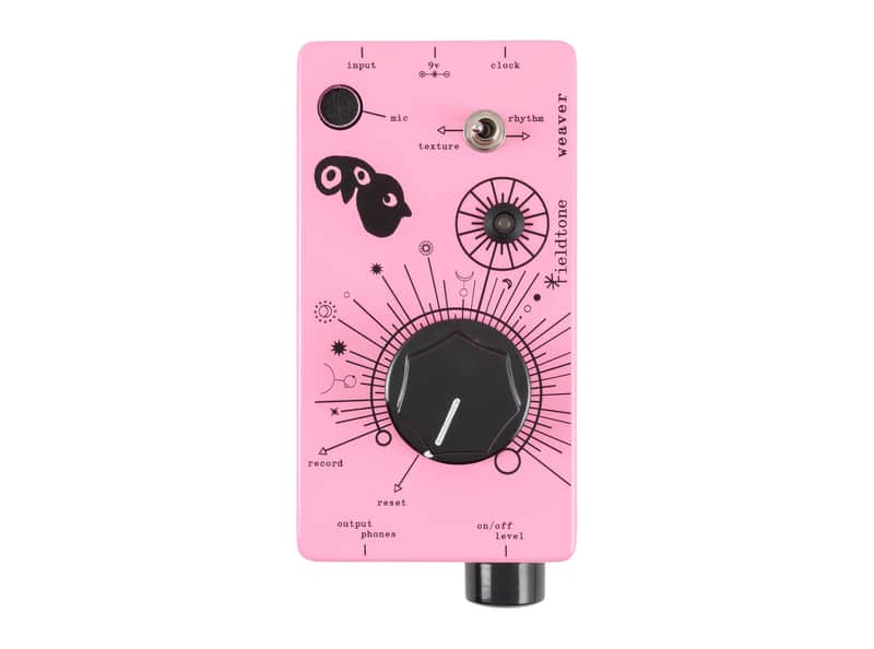 Fieldtone Weaver Single Knob Audio Sampler (Dusty Pink) | Reverb