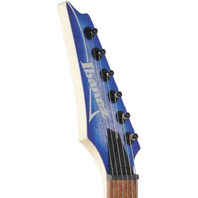 Ibanez RGA42FML-BLF RGA Standard Series Left-Handed Electric Guitar, Blue Lagoon Burst Flat image 5