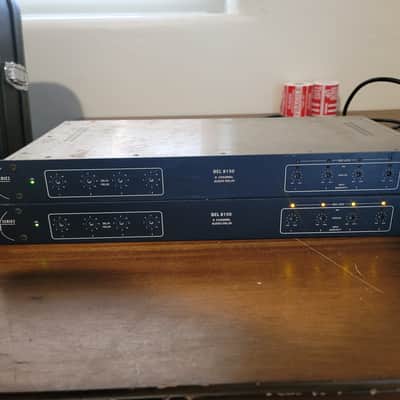 Pair BEL Digital Audio BEL 8150 professional 8-channel audio delay processors. image 3