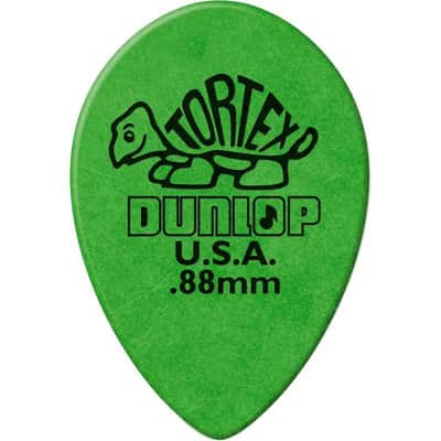 DUNLOP 423R088 Small Teardrop - Tortex Small Tear Drop 0,88mm sachet de 36 image 1