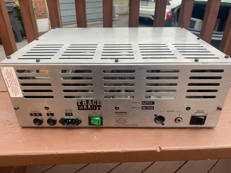 Trace Elliot Quatra Valve 90s Tube Bass Head | Reverb Sweden