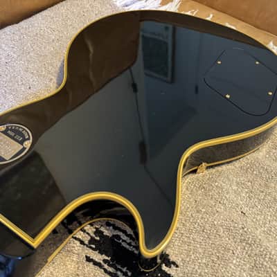 2021 Gibson Demo Shop 1957 Historic Reissue r7 Les Paul Custom - 3 Pickup Black Beauty - Ebony VOS image 7