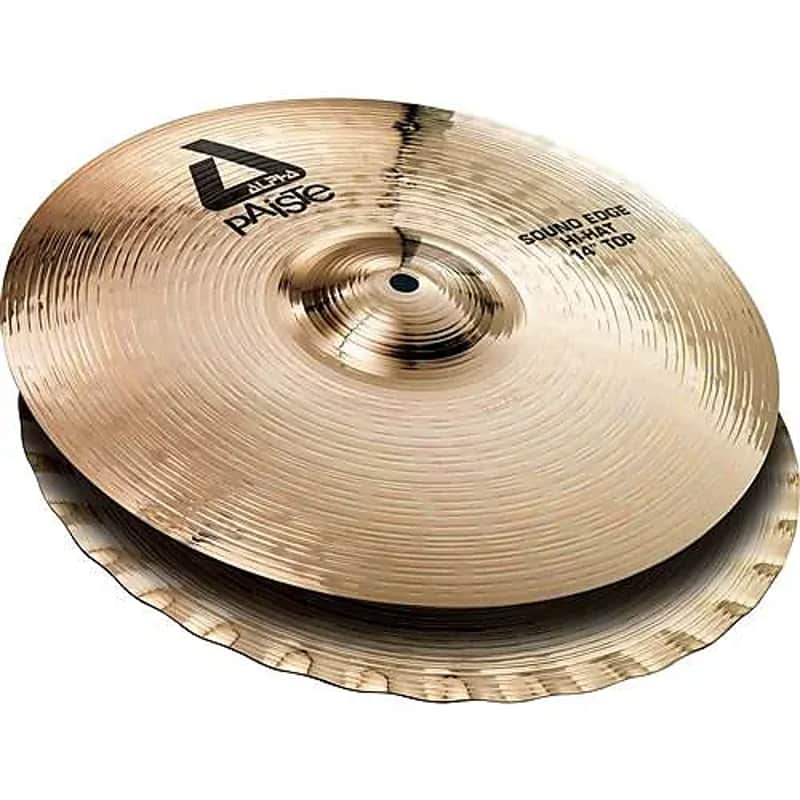 Paiste 14" Alpha Sound Edge Hi-Hat Cymbals (Pair) 2010 - 2016 image 1