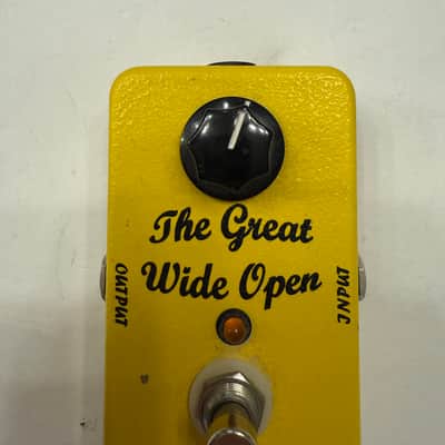 BMF Effects The Great Wide Open Distortion Single Knob Guitar Effect Pedal + Box image 3