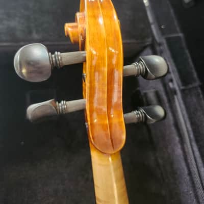 Vintage 1994 Franz Sandner Step-Up Violin, Made in Germany, with Case and Bow image 11