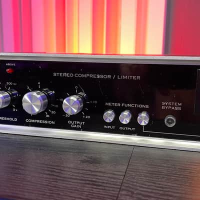 DBX 162 Stereo Compressor / Limiter 1970s - Black image 3