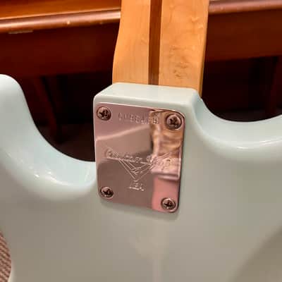2005 Fender Custom Classic Stratocaster Daphne Blue image 7