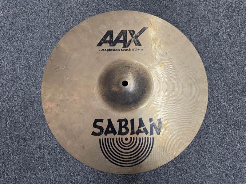 Sabian 15" AAX X-Plosion Crash Cymbal 2005 - 2018 - Natural image 1