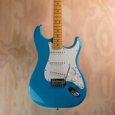 Fender American Professional II Stratocaster Miami Blue Maple Neck Electric Guitar, Hard Case - Very Good Condition image 3