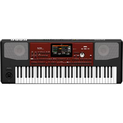 Professional Arranger 61-Key With Touchscreen and Speakers Black