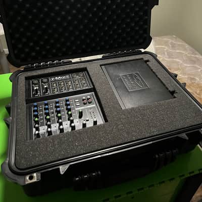 Galaxy Audio wireless mic system and Mackie 6 channel mixer Galaxy AnySpot PSER wireless mic system 2025 - Black image 2