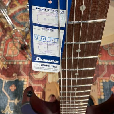 Ibanez RG7421PB 7-String Electric Guitar - Sapphire Blue Flat image 5