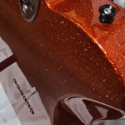 Fender FSR Classic Series '72 Telecaster Deluxe 2012 - Tangerine Flake/Sparkle image 10